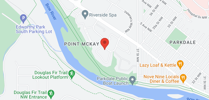 map of 79 POINT Drive NW